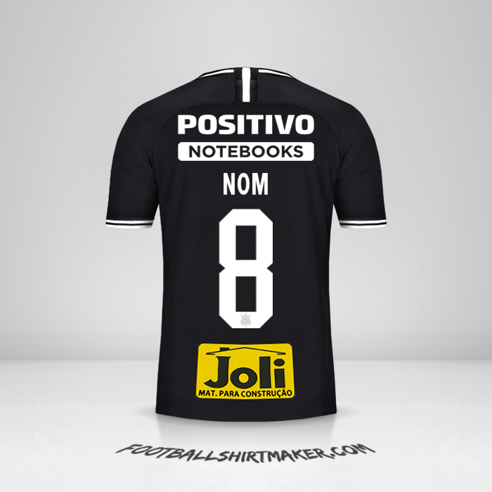 Maillot Corinthians 2019/20 Extérieur -  nom - 8