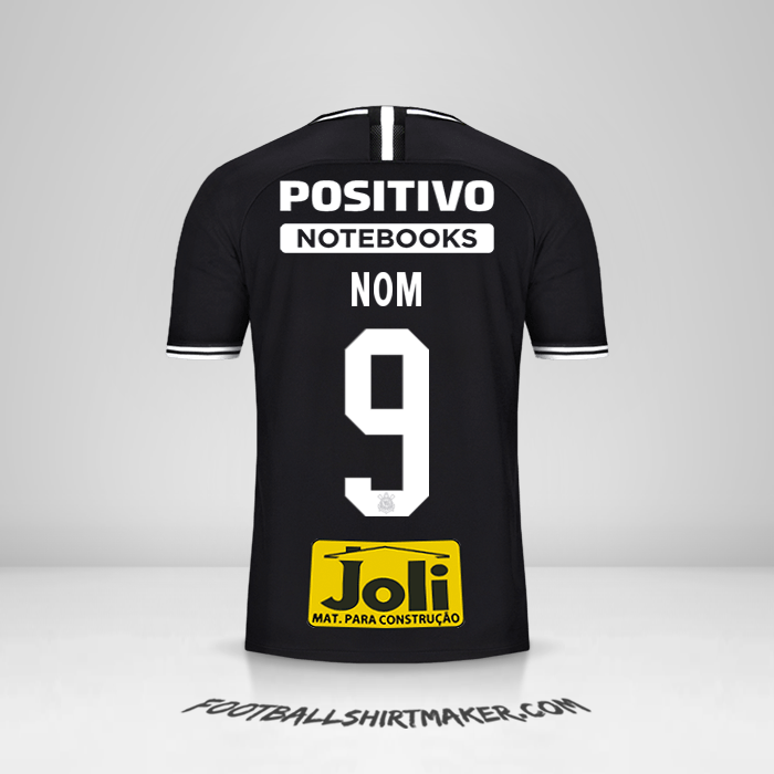 Maillot Corinthians 2019/20 Extérieur -  nom - 9