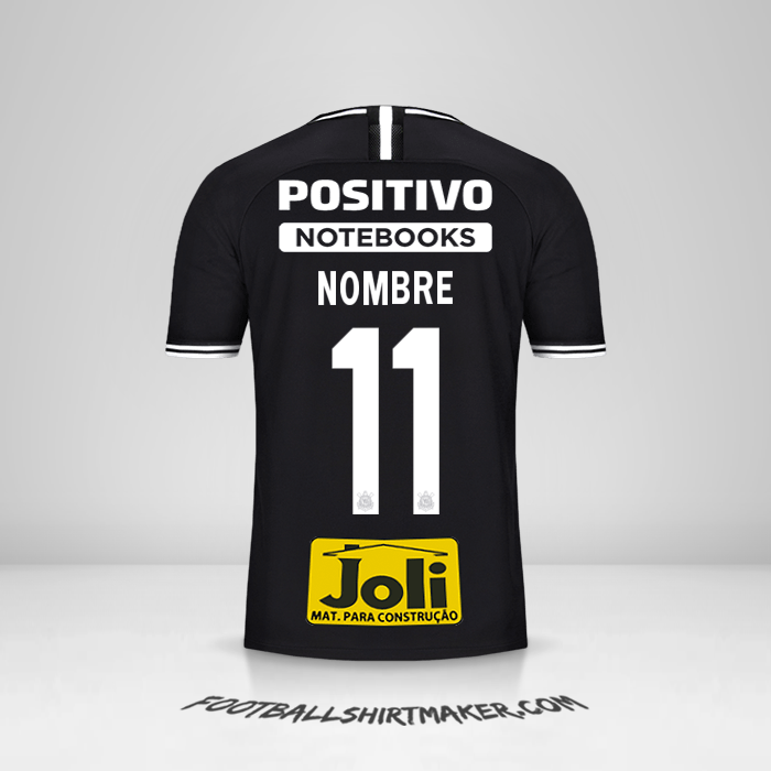 Camiseta Corinthians 2019/20 Visita -  nombre - 11