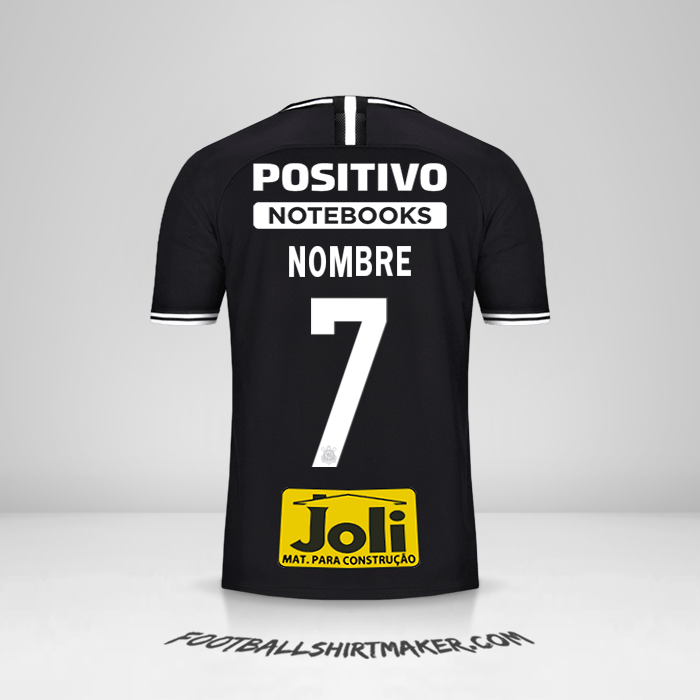 Camiseta Corinthians 2019/20 Visita -  nombre - 7
