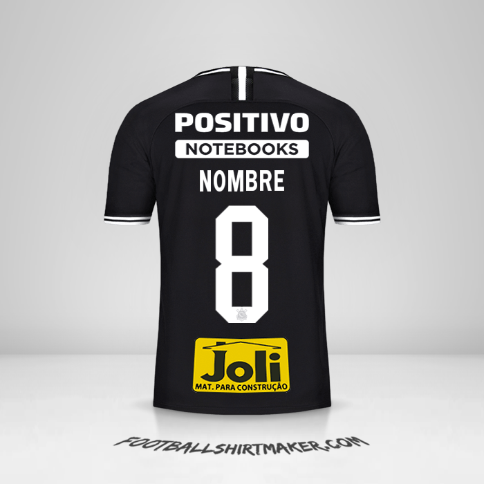 Camiseta Corinthians 2019/20 Visita -  nombre - 8
