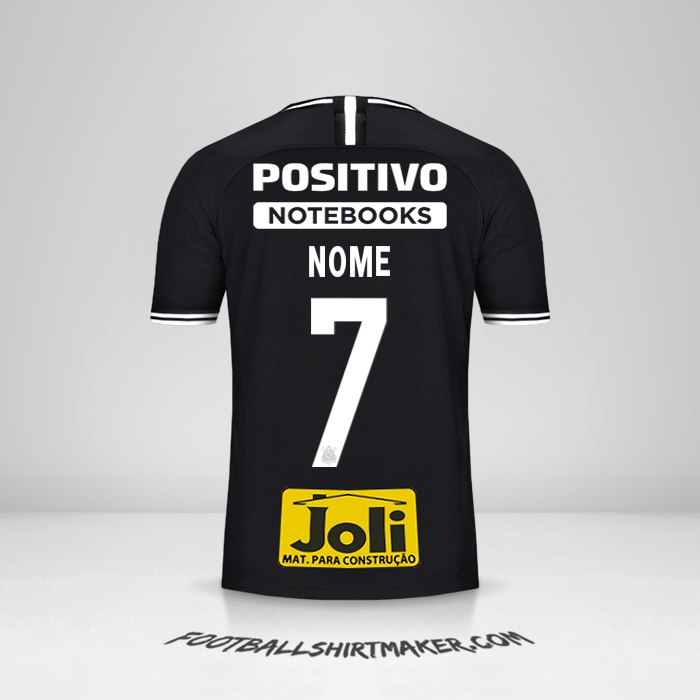 Camisola Corinthians 2019/20 Alternativa -  nome - 7