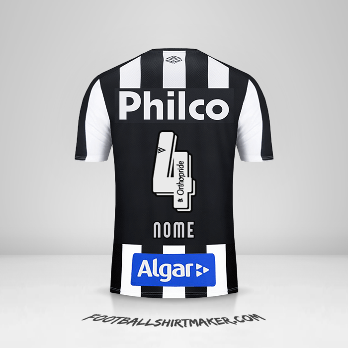 Camisola Santos FC 2019 Alternativa -  nome - 4