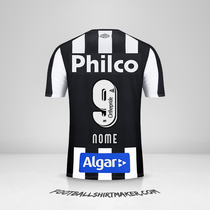Camisola Santos FC 2019 Alternativa -  nome - 9