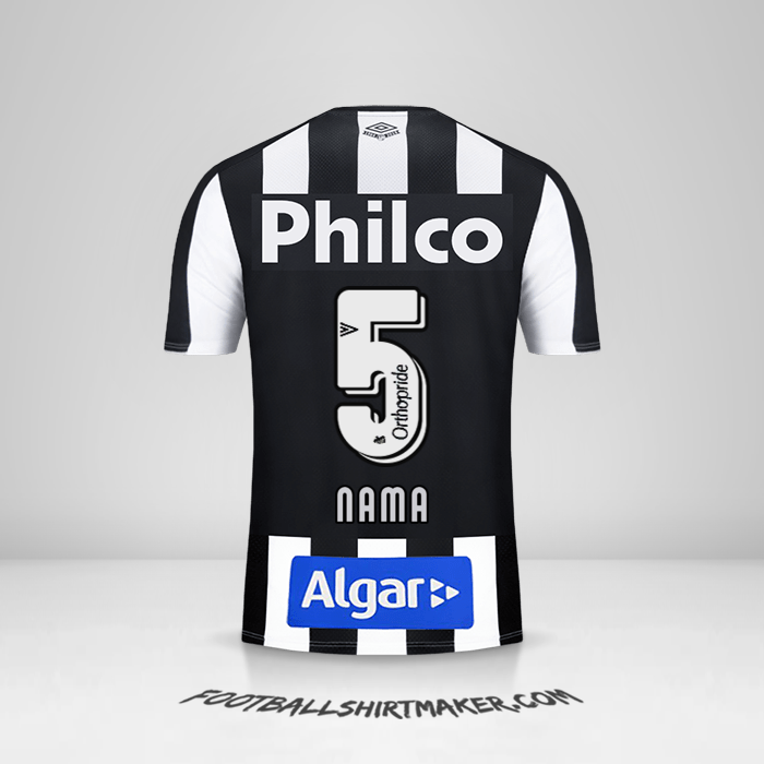 Jersey Santos FC 2019 Alternatif -  nama - 5