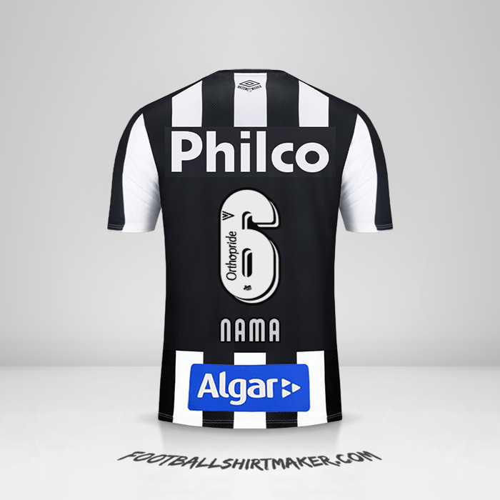 Jersey Santos FC 2019 Alternatif -  nama - 6