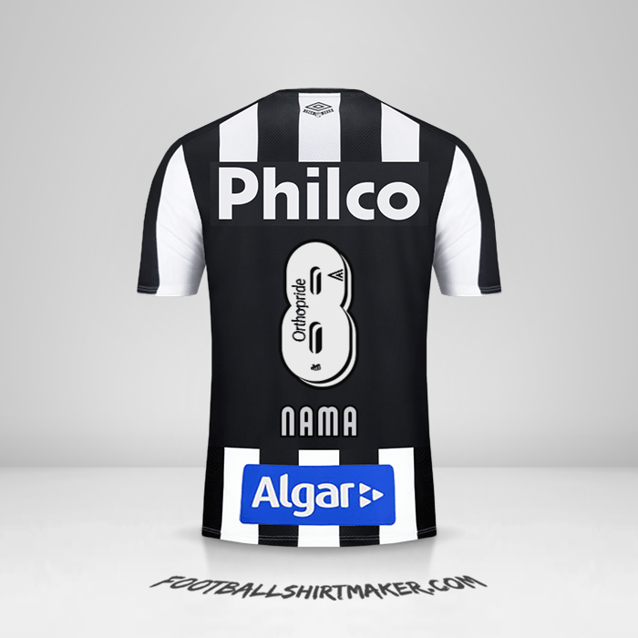 Jersey Santos FC 2019 Alternatif -  nama - 8