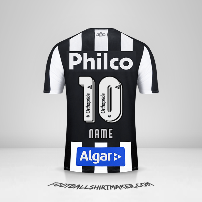 Trikot Santos FC 2019 Auswärts -  name - 10