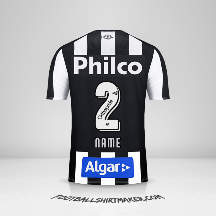 Trikot Santos FC 2019 Auswärts -  name - 2