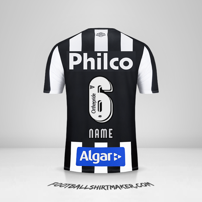 Jersey Santos FC 2019 Away -  name - 6