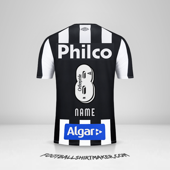 Trikot Santos FC 2019 Auswärts -  name - 8