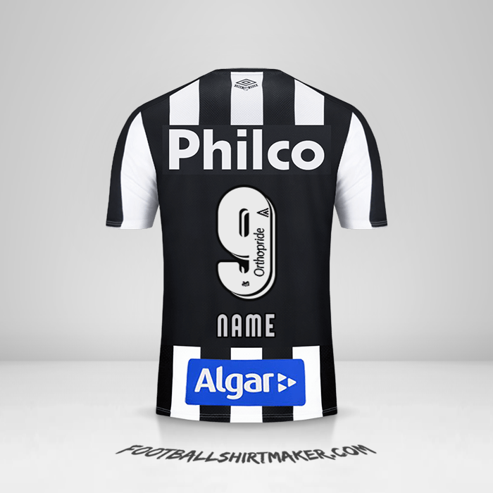 Jersey Santos FC 2019 Away -  name - 9