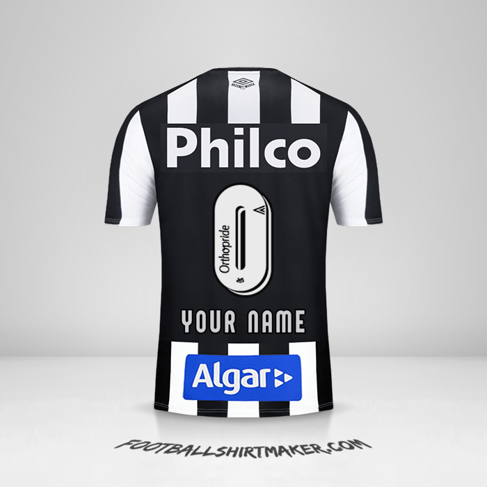Jersey Santos FC 2019 II -  your name - 0