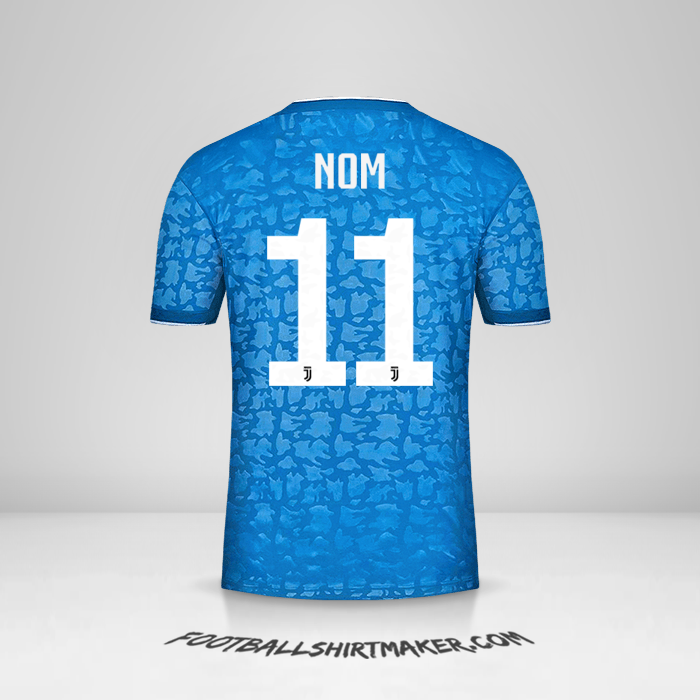 Maillot Juventus FC 2019/20 Troisième -  nom - 11