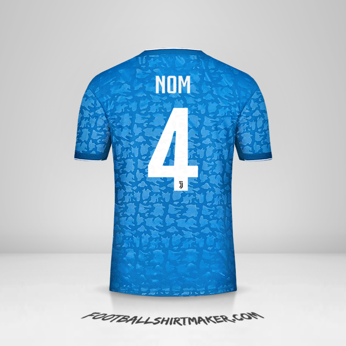 Maillot Juventus FC 2019/20 Troisième -  nom - 4