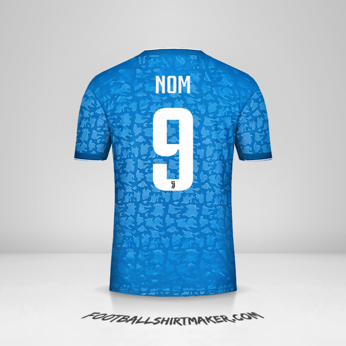 Maillot Juventus FC 2019/20 Troisième -  nom - 9
