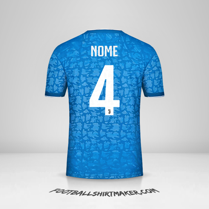 Camisa Juventus FC 2019/20 Terceira -  nome - 4