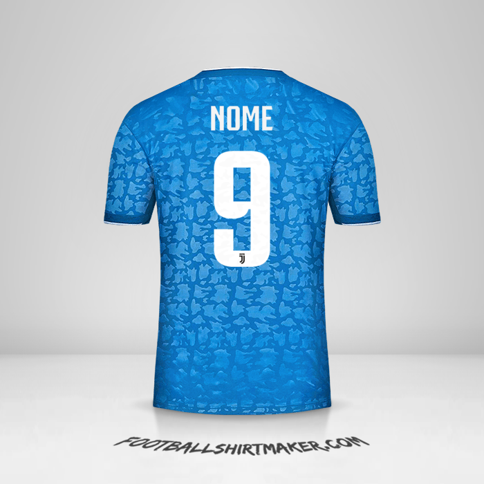 Camisa Juventus FC 2019/20 Terceira -  nome - 9