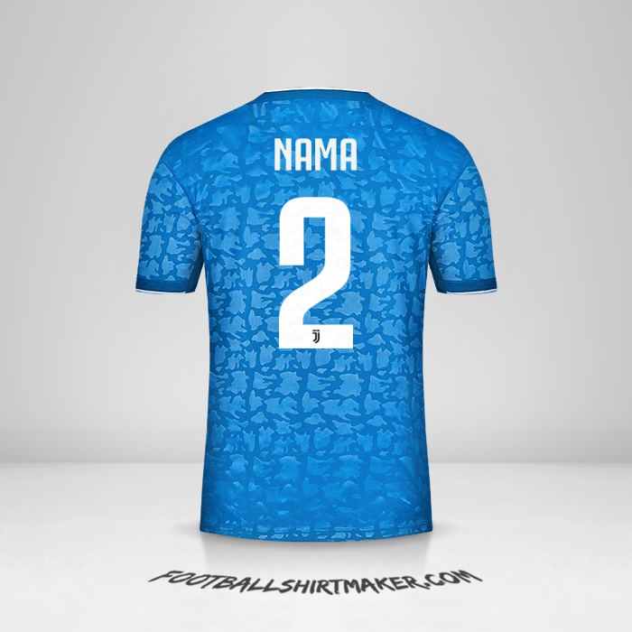 Jersey Juventus FC 2019/20 Ketiga -  nama - 2