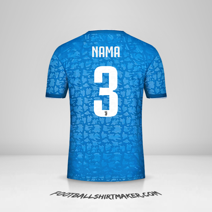 Jersey Juventus FC 2019/20 Ketiga -  nama - 3
