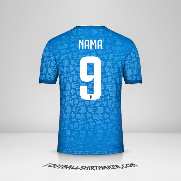 Jersey Juventus FC 2019/20 Ketiga -  nama - 9