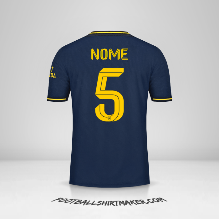 Maglia Arsenal Cup 2019/20 Terza -  nome - 5