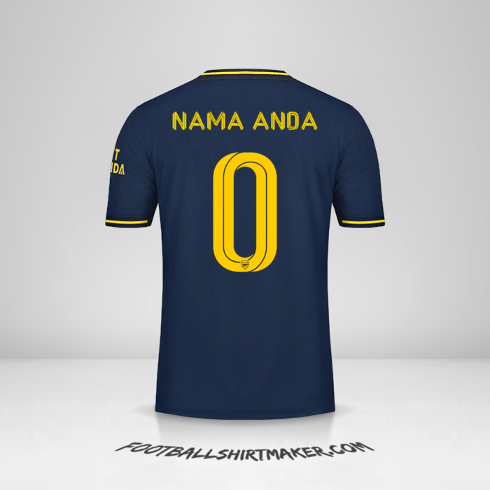 Jersey Arsenal Cup 2019/20 III -  nama anda - 0