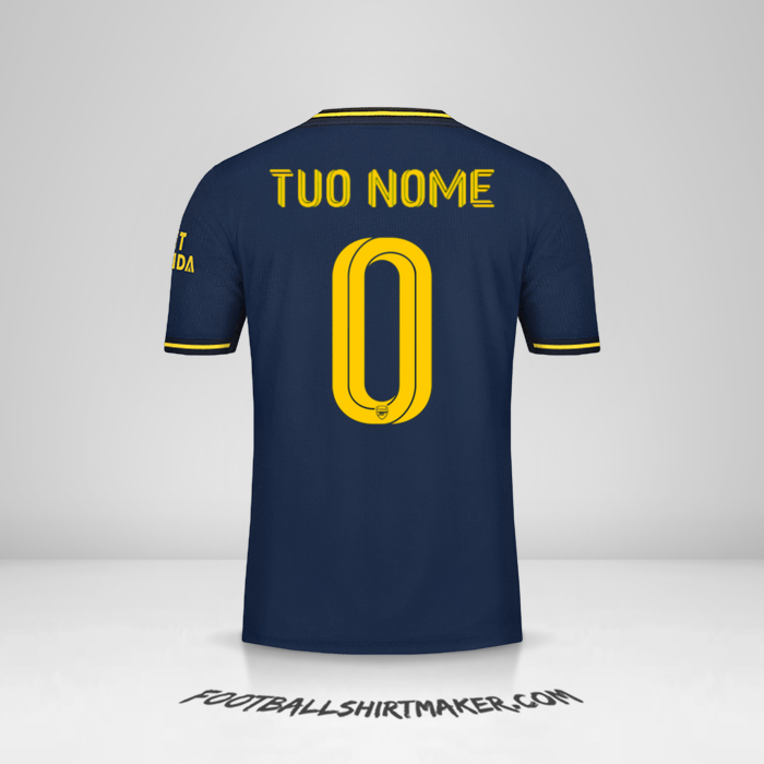 Maglia Arsenal Cup 2019/20 III -  tuo nome - 0