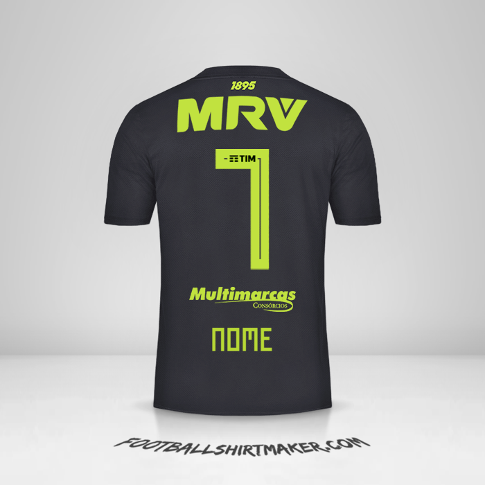 Camisa Flamengo 2019 Terceira -  nome - 7