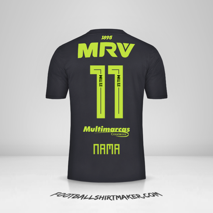 Jersey Flamengo 2019 Ketiga -  nama - 11
