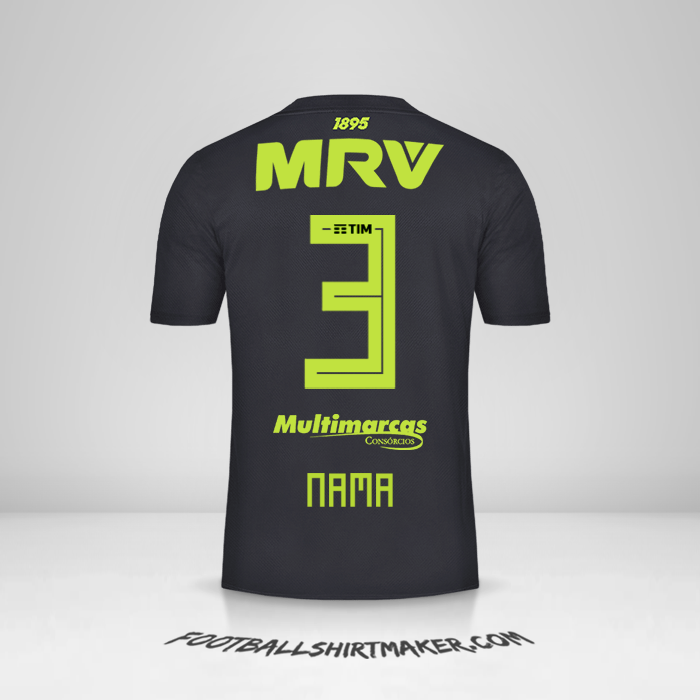Jersey Flamengo 2019 Ketiga -  nama - 3