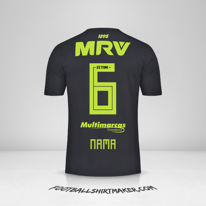 Jersey Flamengo 2019 Ketiga -  nama - 6