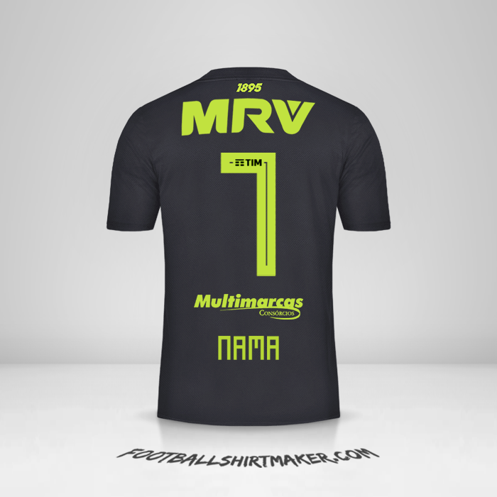 Jersey Flamengo 2019 Ketiga -  nama - 7