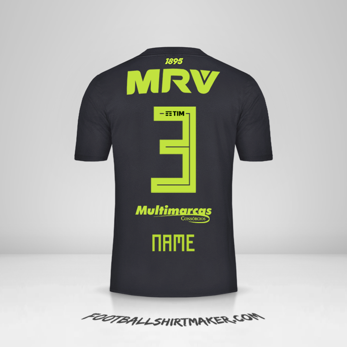 Shirt Flamengo 2019 Third -  name - 3