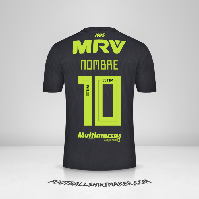 Camiseta Flamengo Libertadores 2019 Tercera -  nombre - 10