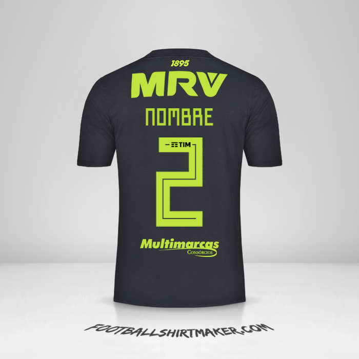 Camiseta Flamengo Libertadores 2019 Tercera -  nombre - 2