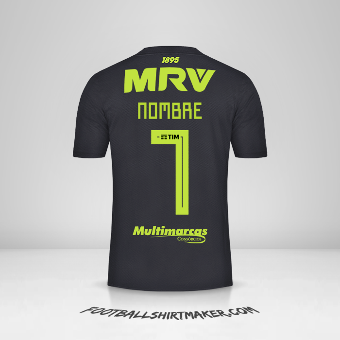 Camiseta Flamengo Libertadores 2019 Tercera -  nombre - 7