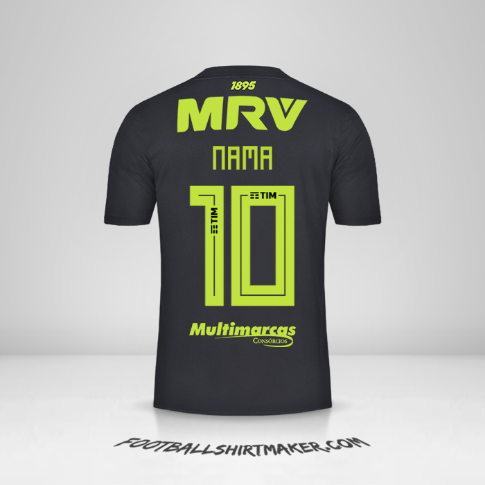 Jersey Flamengo Libertadores 2019 Ketiga -  nama - 10