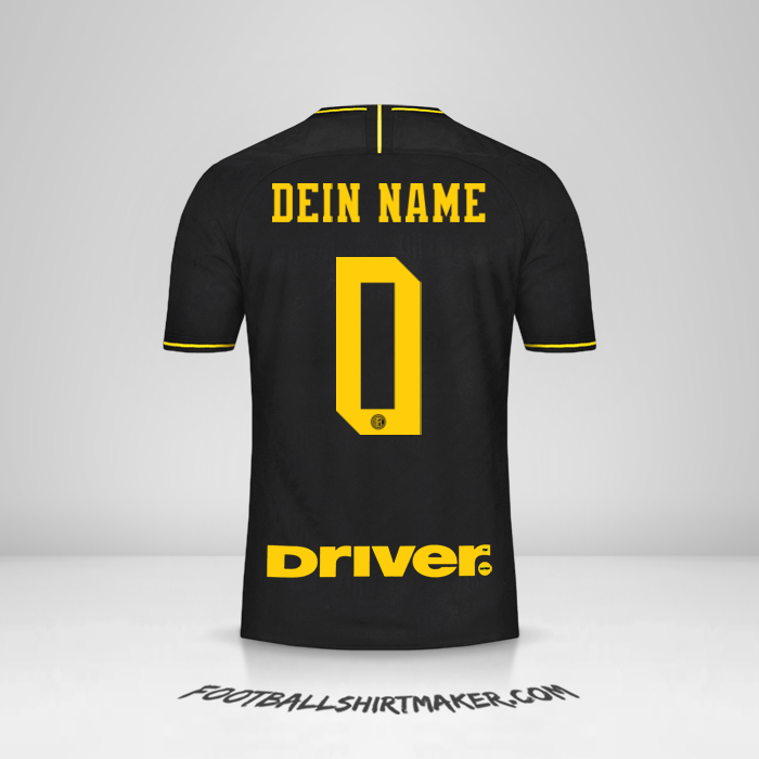 Trikot Inter 2019/20 III -  dein name - 0