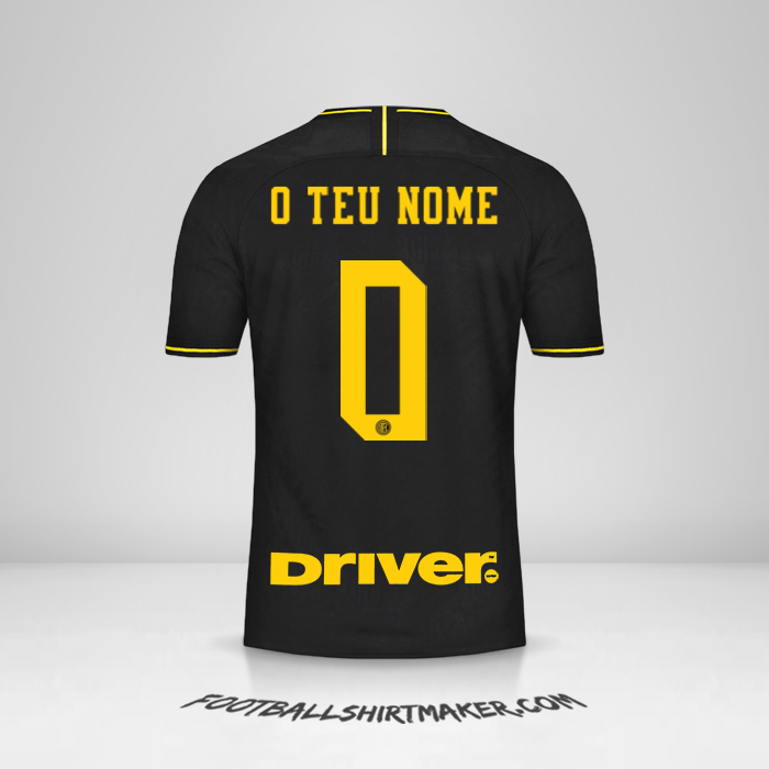 Camisola Inter 2019/20 III -  o teu nome - 0