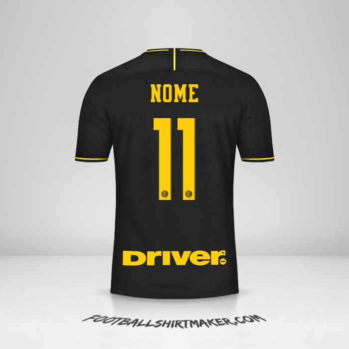 Maglia Inter 2019/20 Terza -  nome - 11