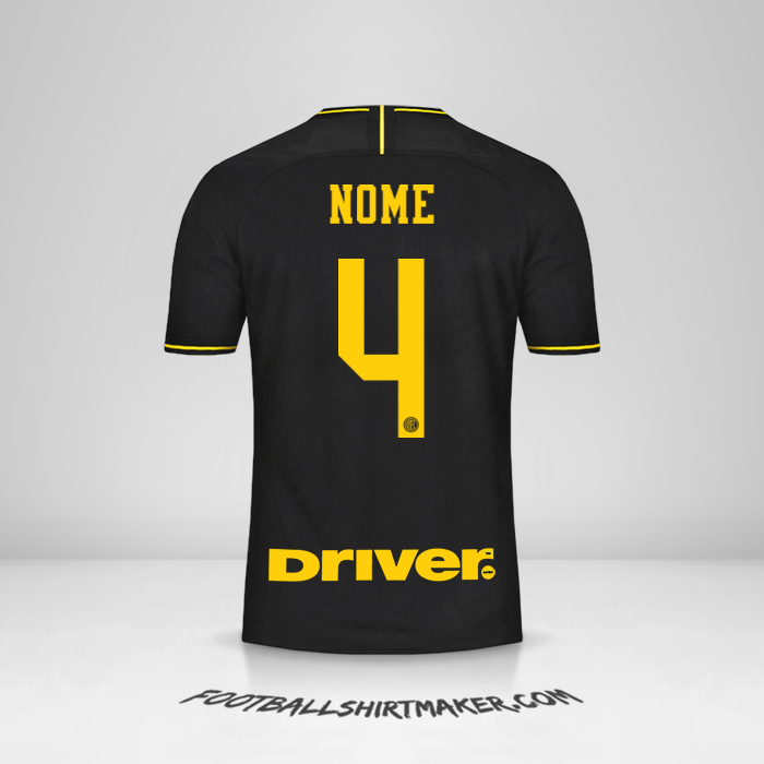 Camisola Inter 2019/20 Terceira -  nome - 4