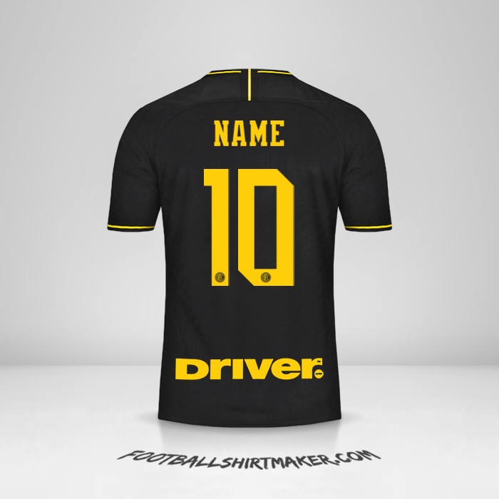 Shirt Inter 2019/20 Third -  name - 10