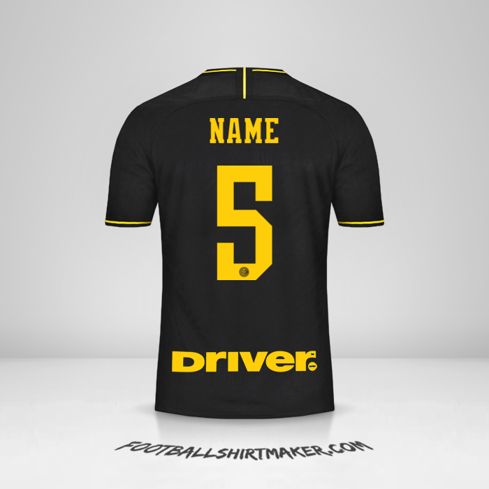 Shirt Inter 2019/20 Third -  name - 5