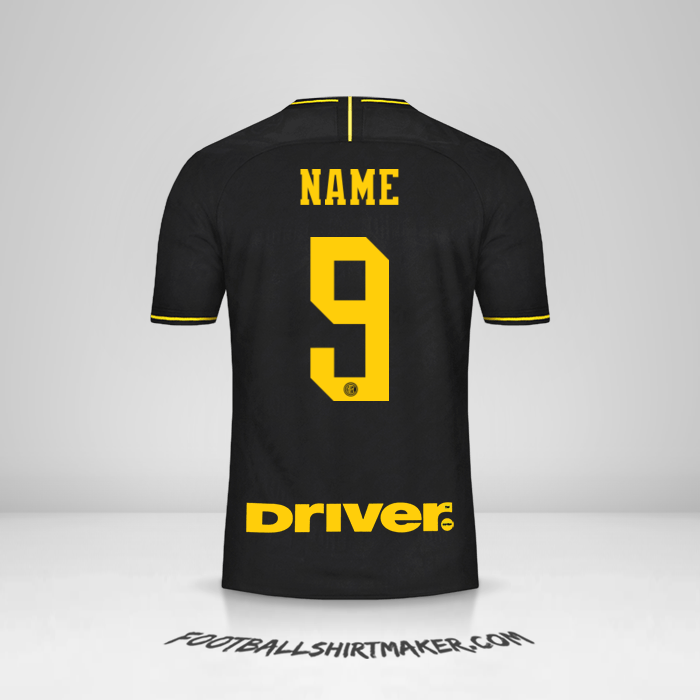 Shirt Inter 2019/20 Third -  name - 9