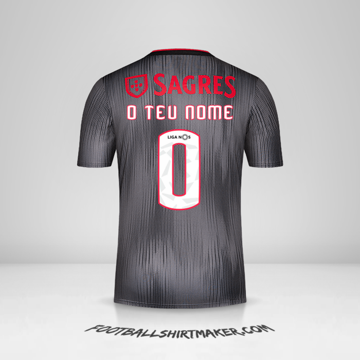 Camisola SL Benfica 2019/20 II -  o teu nome - 0