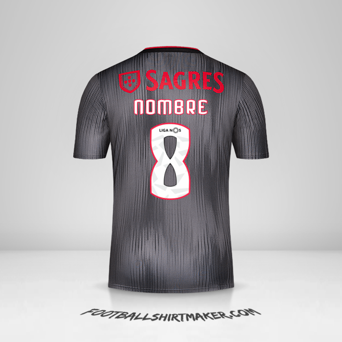 Camiseta SL Benfica 2019/20 Visita -  nombre - 8