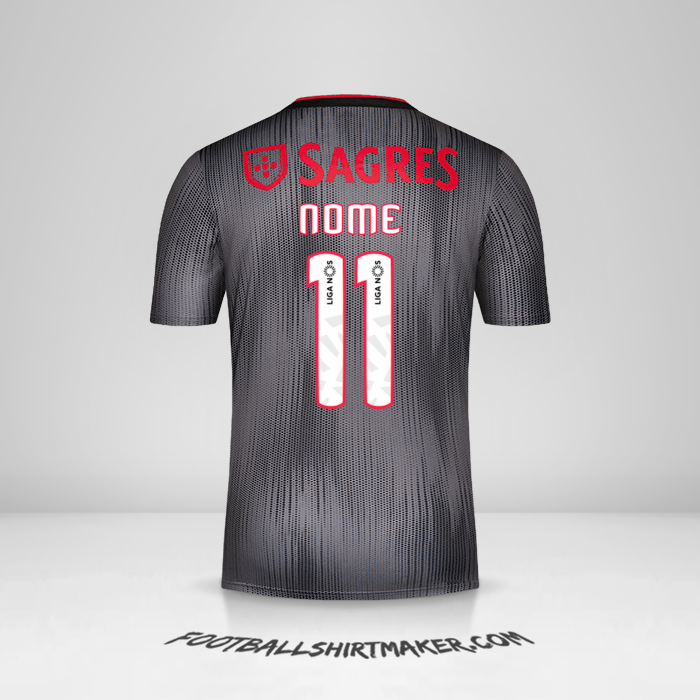 Camisa SL Benfica 2019/20 Alternativa -  nome - 11