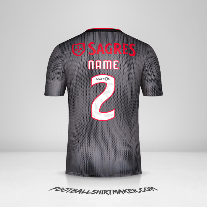 Shirt SL Benfica 2019/20 Away -  name - 2