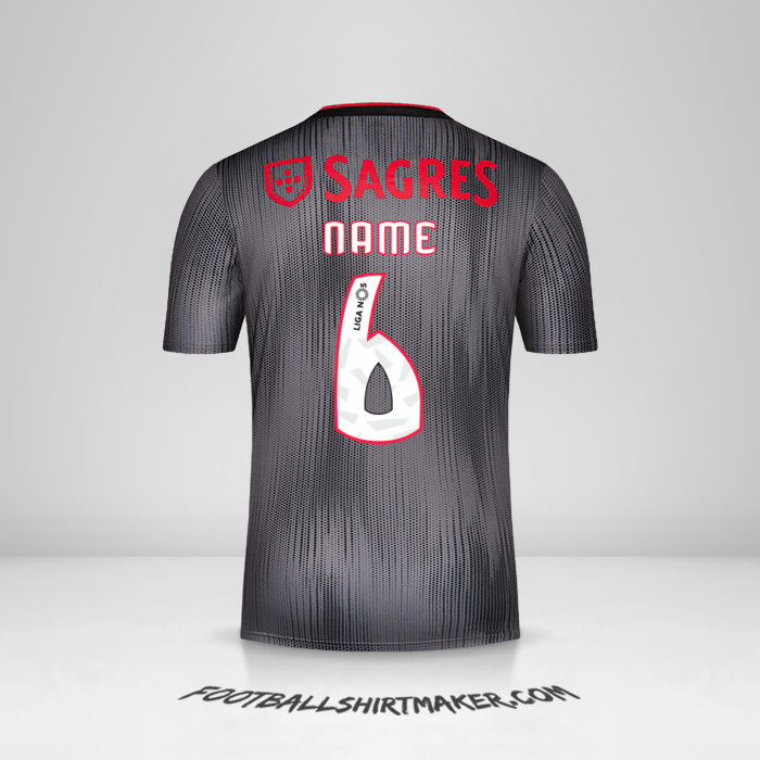 Jersey SL Benfica 2019/20 Away -  name - 6